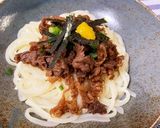 プチ贅沢ランチ☆牛肉つけうどん作り方2写真