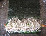 絶品★梅クリームの蕎麦天ロール作り方4写真