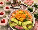 ちらし寿司ケーキ♡ひな祭り♡誕生日にも♡作り方10写真