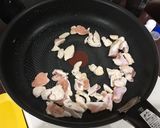 鶏肉の和風焼き飯作り方2写真
