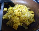イエローカレーdeキャベツチャンプルー作り方5写真