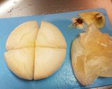 簡単酒肴☆新タマネギのオーブン焼き作り方1写真