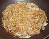 ソース焼きそば(業務スーパー麺1Kg)作り方3写真
