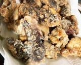 まぐろの血合いの唐揚げ丼作り方3写真