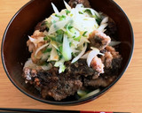 まぐろの血合いの唐揚げ丼作り方5写真