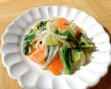 ＊余り野菜でさっぱりお浸し＊作り方5写真