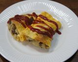 鶏とポテトのオムレツ作り方5写真
