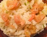 炊飯器で簡単　首を長くして待つエビピラフ作り方4写真