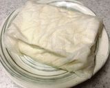 豆腐ステーキ♪春菊ソースで作り方1写真