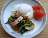 【子どもと作ろう】ほうれん草エリンギ炒め作り方9写真