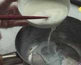 【中華デザート】魔法的な二層皮牛乳プリン作り方4写真