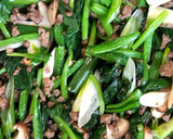 ほうれん草と挽肉のふわふわ卵味噌炒め作り方7写真