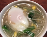 もやしの温玉スープ（失敗した温泉卵の救済作り方7写真
