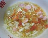 電子レンジでギョニソとトマトの一人カレー作り方3写真