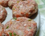 お弁当の作りおきおかずーミニハンバーグ作り方5写真