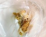 レンジで簡単副菜！もやしと豆苗のナムル作り方3写真