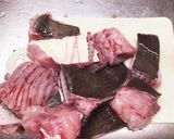 赤エイのやわらか煮付け作り方1写真