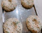 青じそ豆腐ハンバーグ☆梅ポン酢おろしだれ作り方7写真