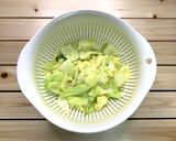 レンジで簡単＊キャベツの春色ポテトサラダ作り方6写真