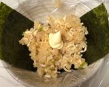 サッポロ一番で♡そばメシ味玉爆弾おにぎり作り方14写真