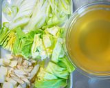 ホっとする美味しさ♪春キャベツの豚汁作り方2写真