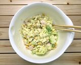 レンジで簡単＊キャベツの春色ポテトサラダ作り方13写真