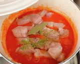 豚肉のバスク風煮作り方9写真