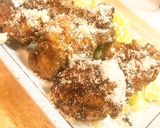 チーズと黒胡椒のとり唐揚げ♪作り方7写真