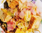 厚揚げとキャベツの味噌炒め作り方5写真