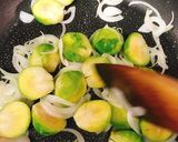 芽キャベツと新玉ねぎだけのグラタン作り方5写真
