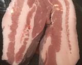 丼弁当●豚肉ブロックの角煮弁当作り方1写真