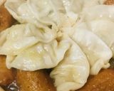 豚骨しょう油味で●餃子&中華麺のおでん鍋作り方4写真