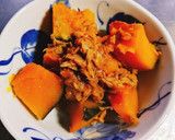 魚缶とかぼちゃの煮物作り方1写真