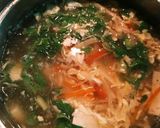 生姜たっぷり豆腐のあんかけ汁作り方3写真