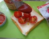 最速のトマトトースト作り方5写真
