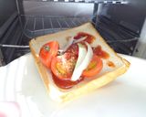 最速のトマトトースト作り方10写真