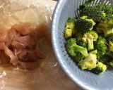 簡単♪ブロッコリーとささみのマヨ和え作り方1写真