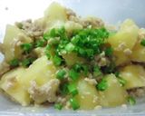 電子レンジでじゃがいものそぼろあんかけ作り方8写真