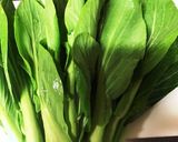 チンゲン雪菜のマヨネーズ和え作り方1写真