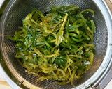 常備菜*豚こまとすき昆布切り昆布の炒め煮作り方1写真