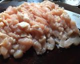 チキンナゲット　挽き肉とは違う食感。作り方1写真
