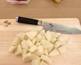 タラモチーズ揚げ餃子サルサディップ添え作り方1写真