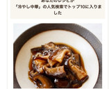 冷やし中華・ちらし寿司に【椎茸の甘辛煮】作り方4写真