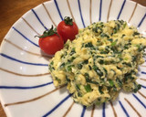 【離乳食中期】ほうれん草としらすのあえ物作り方5写真