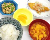 【病院】揚げ魚ドレッシングソース【給食】作り方8写真