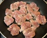 鶏肉とほうれん草のチーズクリームパスタ作り方2写真