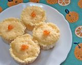 レンジで簡単♪オレンジ蒸しパン作り方5写真