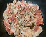 超簡単☆豚肉とごぼうと人参のきんぴら炒め作り方1写真