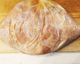 作り置き　むね肉と根菜のカレー炒め作り方1写真