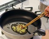 菜の花とあさりのグルテンフリーパスタ作り方4写真